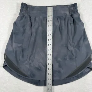 Lululemon Hotty Hot High-Rise Skirt Long‎ Diamond Dye Pitch Grey Graphite Grey 4 thumbnail 5