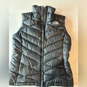 The North Face Aconagua Puffer Vest Gray Women’s Size Small thumbnail 3
