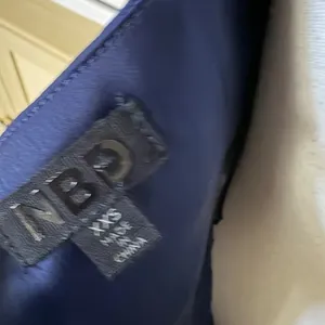 REVOLVE NBD Shelby Gown Satin In Navy Blue‎ Size XXS thumbnail 7