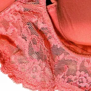 Victoria’s Secret Lacie Push-Up Front-Close Racerback Bra 32B Pink thumbnail 3