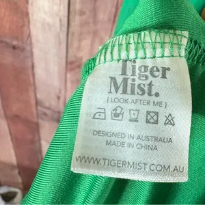 Tiger Mist Sunnie Green Cutout Dress Size‎ Small thumbnail 9