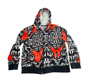Women's Onque Casuals Hoodie M Red Blue size M thumbnail 1