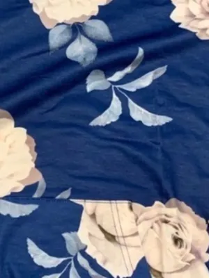 Blue Floral Hoodie thumbnail 5