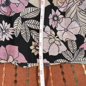 Natural Life Bella Maxi Dress Small Pink Floral Boho Festival Hippie Pockets thumbnail 10