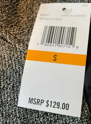 Spyder Sweater Sweatshirt Jacket 1/4 Snap Grey Black Men’s Small NEW NWT thumbnail 8