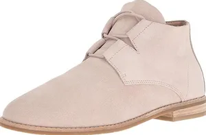 Eileen Fisher Baret-Ss Ankle Bootie Suede Leather High Top Lace Up Brown Tan 7.5 thumbnail 2