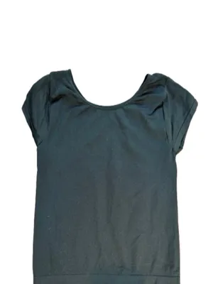 Intimately FREE PEOPLE Seamless Baby Tee T Shirt Black Size Small thumbnail 2