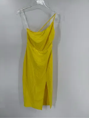 Lovers + Friends LAZO‎ MIDI DRESS in yellow NWT size xs thumbnail 4