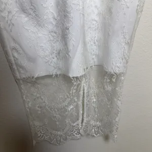 NEW Lulus Women No introduction Needed‎ Dress XS White Lace Party Event Bodycon thumbnail 5