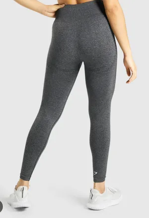 Gymshark Gray Vital Seamless Leggings thumbnail 5