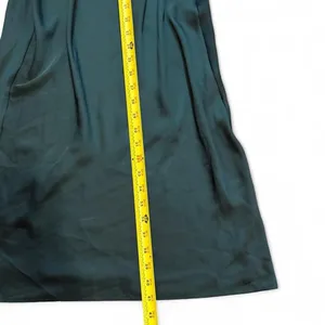 Banana Republic Emerald Green Cowl Neck Slip Dress Size 4 Midi Maxi thumbnail 4