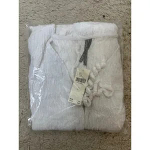 By Anthropologie Front‎ Tie Puckerd Tank Top size L thumbnail 7