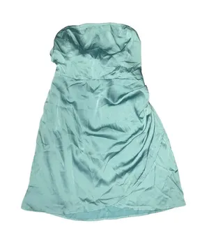 CIDER STRAPLESS SILK SATIN STYLE BLOUSE WITH TIE BACK NWT thumbnail 1