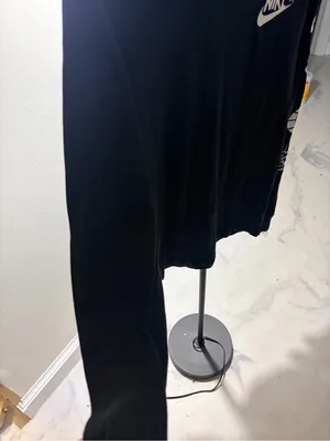 Nike Black Long Sleeve Shirt with White Swoosh Stars thumbnail 4