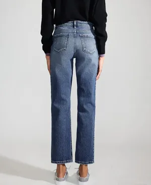 KanCan USA Dorothea Premier High Rise Straight Jeans thumbnail 2
