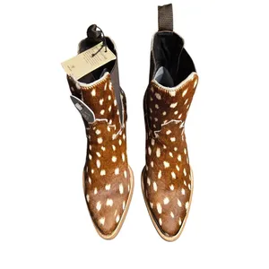 Ariat‎ Women's Shiloh Hairon Deer Print booties Round Toe Size: 6 thumbnail 2