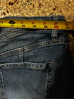 We The Free Distressed Blue Denim Cutoff Shorts thumbnail 6
