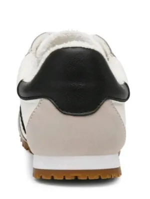Dolce Vita White, Black & Gum Retro Runner Sneakers thumbnail 4
