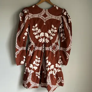 NEW Beyond by Vera Heidi mini dress HEART BROWN XS thumbnail 3