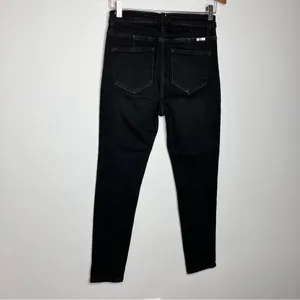 KanCan USA black high rise skinny jeans size 7/27 thumbnail 4