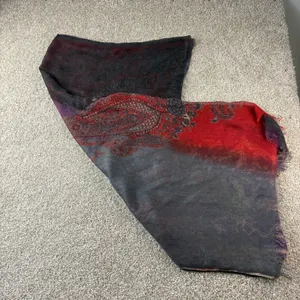 Pashmina Paisley Scarf Wrap Shawl Red‎ Purple Gray Womens Fashion Accessory thumbnail 2