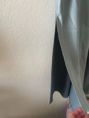 House of Harlow 1960 Satin Slip Lace Maxi Seafoam Green Dress thumbnail 5