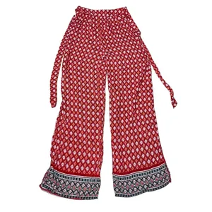 Cider wide leg pants geometric print high‎ waist palazzo Small thumbnail 3