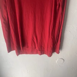 C & C California Size Medium Red Round Neck Long Sleeve Wool Cashmere‎ Sweater thumbnail 3