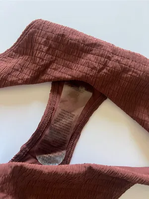 {Abercrombie & Fitch} Brand New Textured Brown Bikini Bottoms thumbnail 4