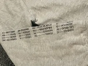 Womens XL official Taylor Swift The Eras Tour Gray Crewneck Sweatshirt thumbnail 4