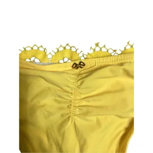 New. Pilyq teeny lace fanned full bikini bottoms. Small thumbnail 5