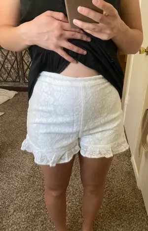 Hope's White Lace Shorts thumbnail 2