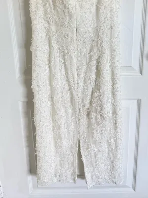 Dress the Population Nicole Floral Appliqué Bridal MIDI Dress thumbnail 8