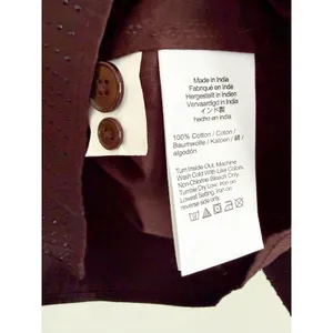 Madewell | NWT Rhinestone Straight-Hem Shirt in Molasses Brown | Sz S thumbnail 8