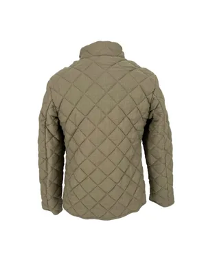 Market & Spruce Quilted Field Jacket Olive Green Size XL NWT thumbnail 6