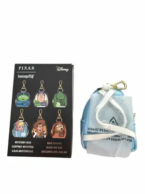 Loungefly Light Blue Pixar Mystery Box Backpack Bag Charm - BO PEEP thumbnail 2