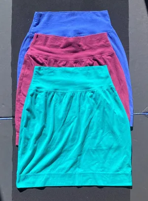 5th Culture Women's Pencil Skirt Set - Teal, Purple, Blue Sz Large thumbnail 1