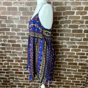 One Clothing Vintage Y2K Aztec Sleeveless Top 90s Color Sz Large thumbnail 4
