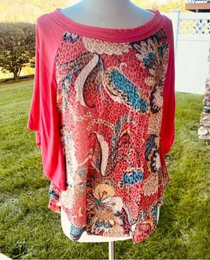 Yak n Yeti Dolman Sleeve Top thumbnail 3