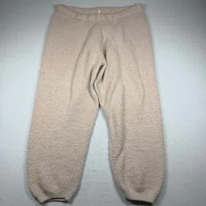 SKIMS Cozy Knit 3 Piece Set 2X/3X Pink Hoodie Joggers Wrap Crop Top thumbnail 5