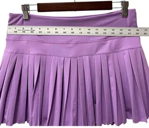 GOLD HINGE XL Purple Pleated Tennis Golf Skirt Built In Spandex Shorts Athletic thumbnail 4
