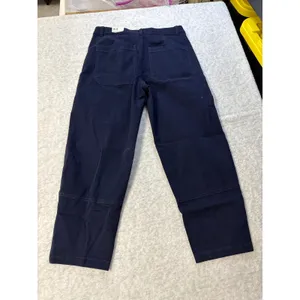 Alpine Design Womens Barrel Pant Deep Navy High Rise Relaxed Cropped ADW24905 8. thumbnail 5