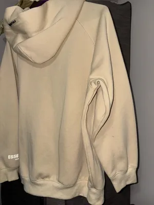 Essentials Fear of God Cream Hoodie medium thumbnail 2