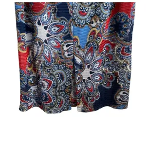 Cato Maxi Skirt Women L Colorful‎ Boho Floral Whimsical Artsy Hippie Festival thumbnail 4