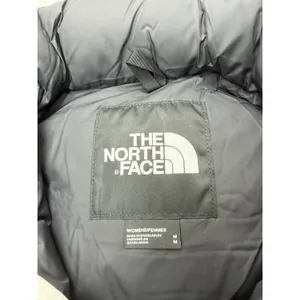 The North Face Women's 1996 Retro Nuptse Puffer 700 Down White Black NWT Medium thumbnail 7