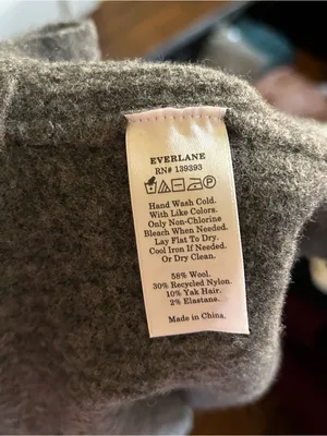 NWT Everlane Wool Cropped Tank Top | Size: L thumbnail 5