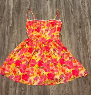 NWT Beginning Boutique Floral Mini Dress thumbnail 1