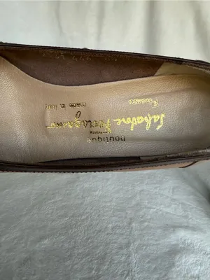 Salvatore Ferragamo Boutique Vintage Made in Italy Women’s Size 8.5 B thumbnail 11