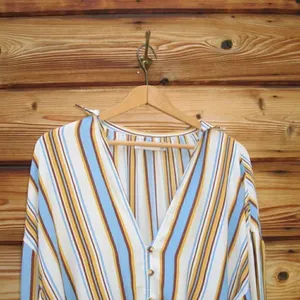 REVOLVE Faithfull the Brand Tie Front Knot Shirt Top thumbnail 5
