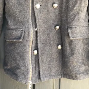 Forever 21 Wool Blend Coat thumbnail 5